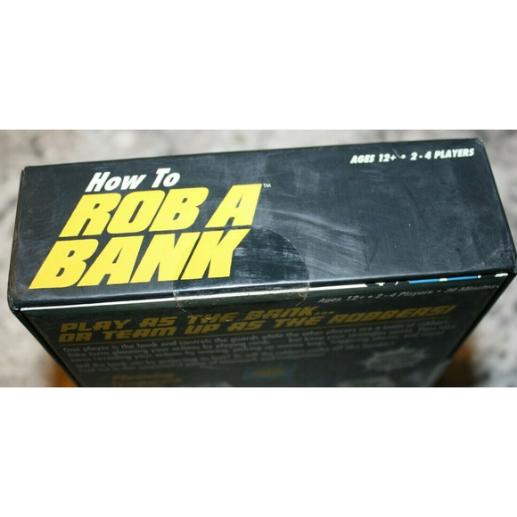 How to Rob a Bank Board Game Win As The Bank Or Win As The Robbers! New - Picture 3 of 4